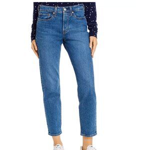 Levi's Wedgie Icon Straight Leg Jeans In Athens Carved